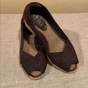 Women’s Ralph Lauren open toe wedge espadrilles